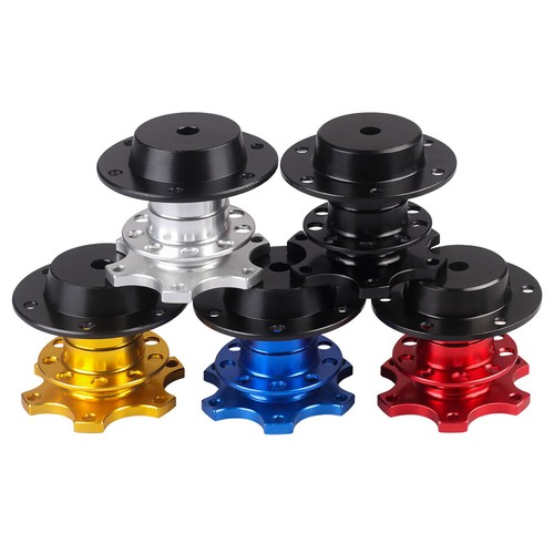 Universal Steering Wheel Quick Release Racing Car Hub Adapter Snap Off Boss Set - Picture 3 of 7