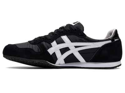 Onitsuka Tiger SERRANO 1183B400 001 BLACK WHITE Unisex Size | eBay