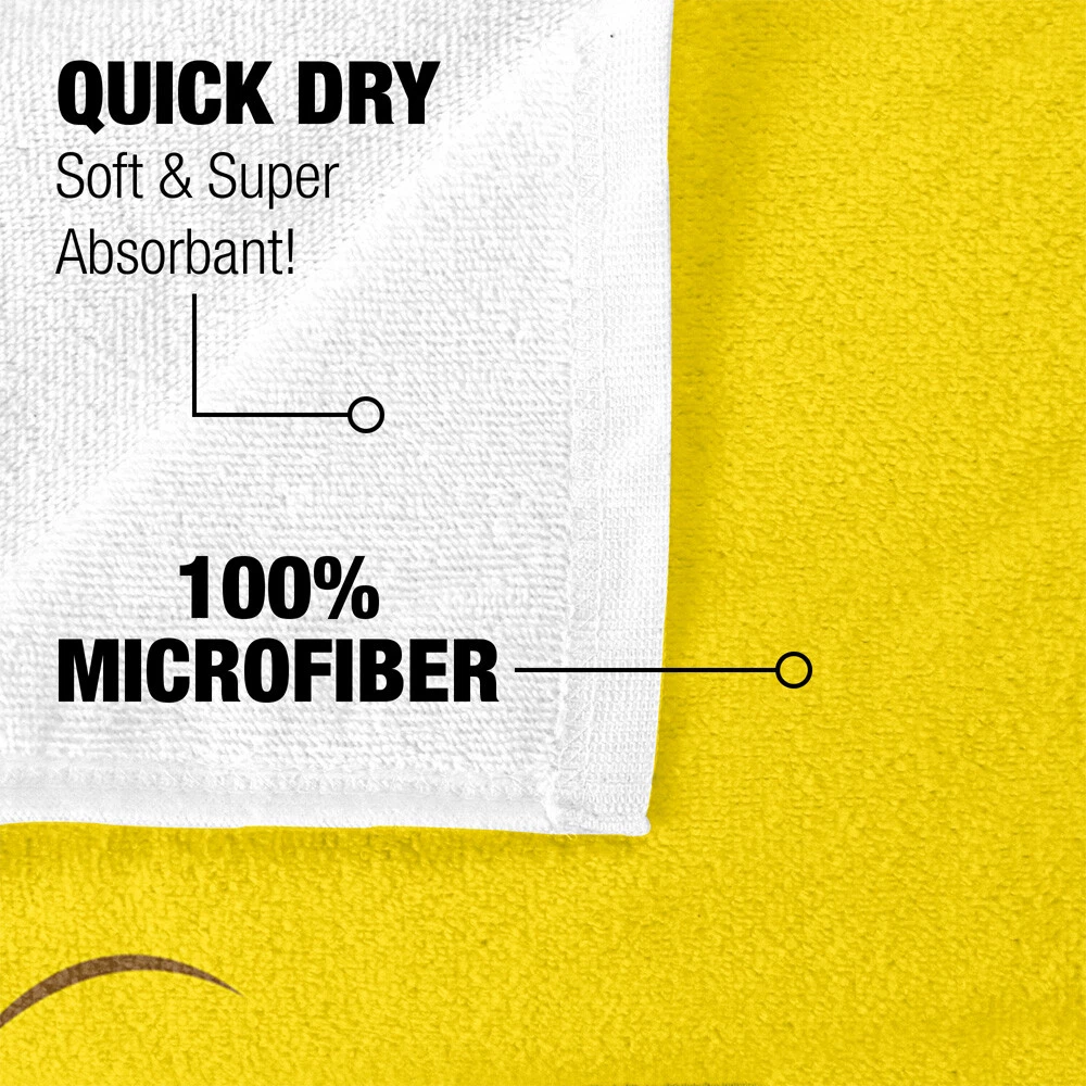 Looney Tunes Beach Towel, 30"x60" Tweety Head Beach Towel