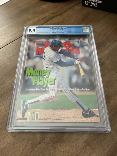 Mar 16 1992 Sports Illustrated Ryne Sandberg FC CGC 9.4 Pop 3 None Higher.