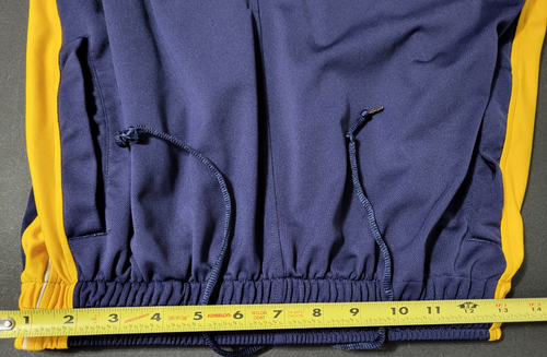 Under Armour Gym Workout Shorts Mens 26x9.5x22 Blue Yellow Basketball Casual - Picture 3 of 8