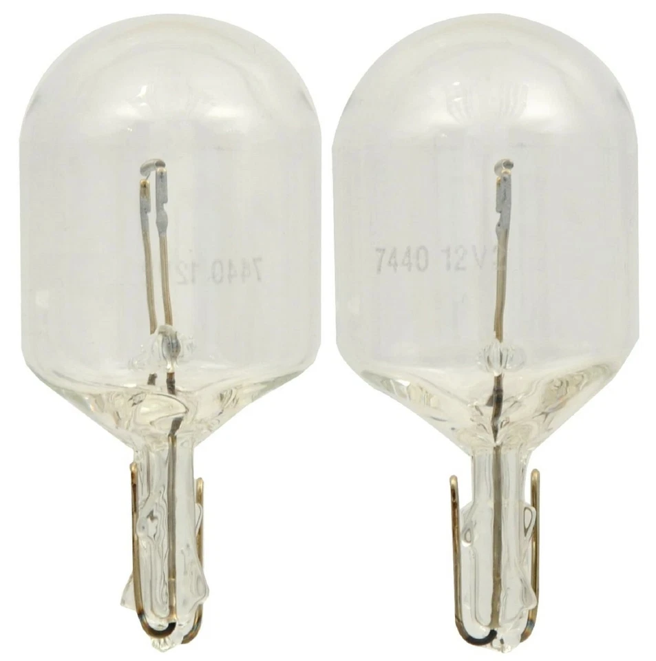 Philips Miniatura 7440 25W Dos Bombillas Respaldo Luz Inversa Stock de Repuesto OE Foto 2 de 4