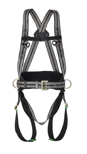 SET Absturzsicherung 4P Klettergurt Auffanggurt + Falldämpfer 1,5m Fallschutz KR - Bild 2 von 3