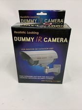 Realistic Looking Dummy IR Camera Indoor Outdoor Imitation Red LED