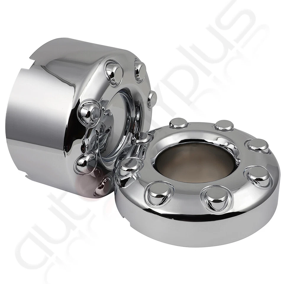 4 tapacubos centrales delanteros y traseros para Ford F350 Super Duty 2005-2016 DRW Foto 2 de 4