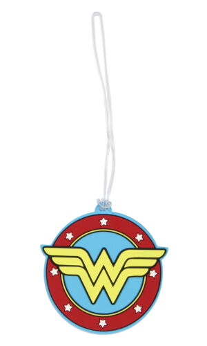 DC Comics Wonder Woman Luggage Tag For Suitcases Travel Bag Name Tag - Picture 1 of 3
