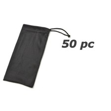 Günstige Großpackung 50 100 200 500 schwarze Mikrofaser Sonnenbrille Tragetasche Etui Tasche USA