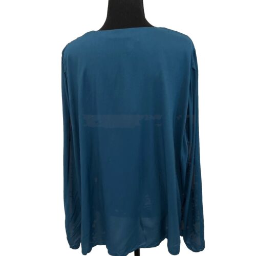 Top para mujer Jessica Simpson XXL Leslie Boho manga larga acampanada tejido $69,50 - Imagen 3 de 9