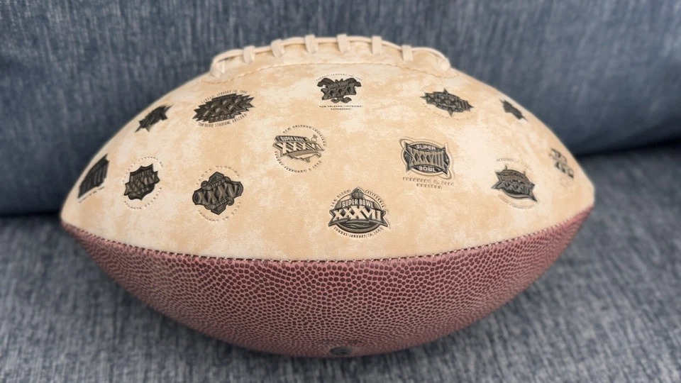 Super Bowl 41 Commemorative Football - Image 3 of 3