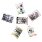 1390pcs Electronic Components Led Diode Transistors Capacitor Resistance Kit New