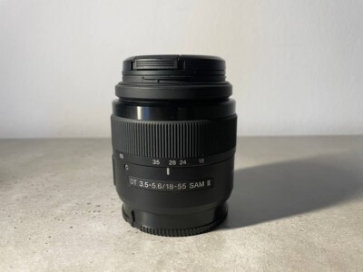Sony DT 18-55mm f3.5-5.6 SAM Ii Objektiv SAL1855 Sony-A Mount