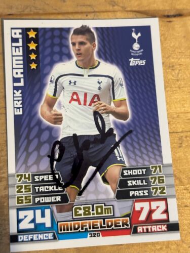 TOTTENHAM HOTSPUR match attax, Shoot Out And Other SIGNED CARDS - Picture 39 of 74