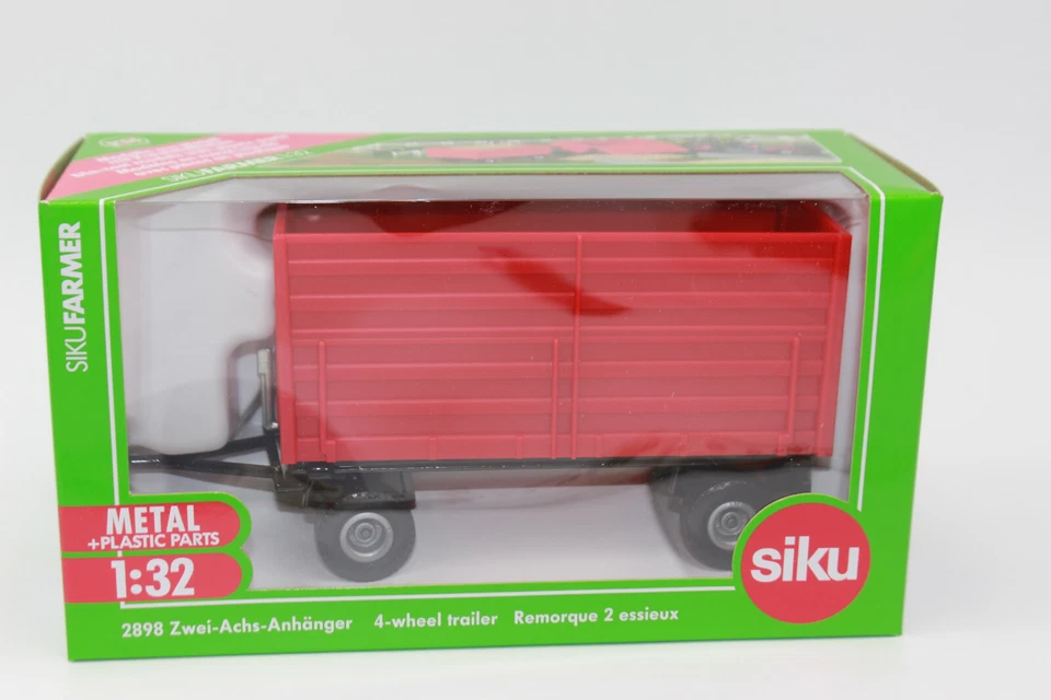 Siku 2898 Two-Axle Trailer New 1:32 in Original Packaging - Image 2 of 4