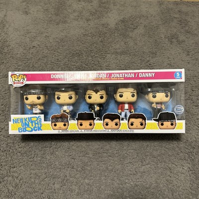 FUNKO POP - ROCKS  - NEW KIDS ON THE BLOCK - KOMPLETT SET 5-PACK - VINYL FIGUREN