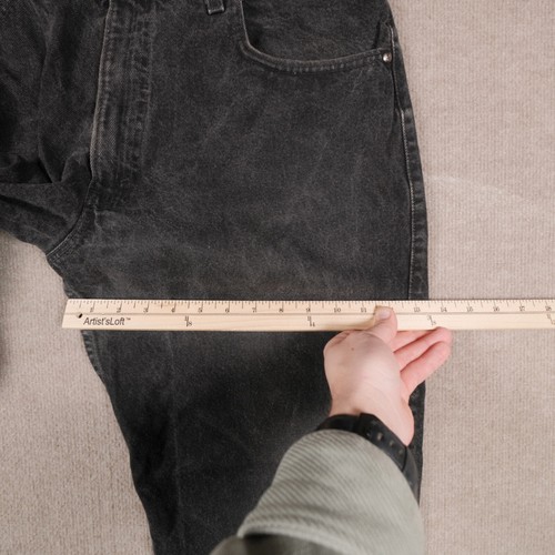 Levi's Loose 545 Brown Tab Men's 36x29 (33x27) Faded Black Wing 90's Vintage - Bild 13 von 20