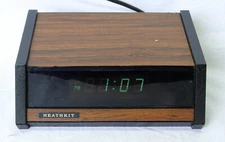 Heathkit GC-1107 VFD Digital Alarm Clock Vintage