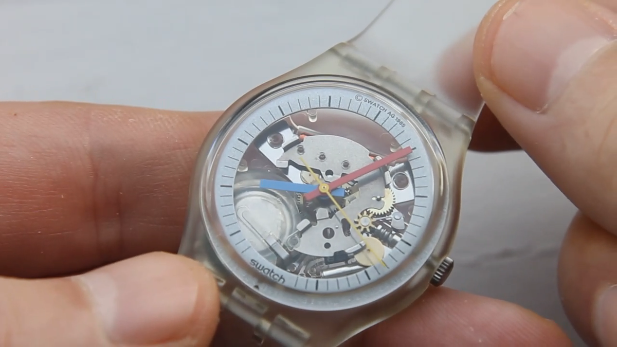 SWATCH GK100 - JELLY FISH / AG1985 * VINTAGE - AMAZING