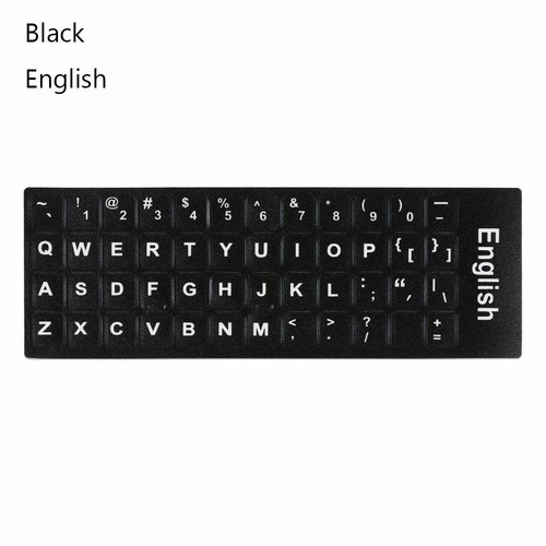 Laptop Keyboard Russian Letter Keyboard Stickers Spanish Alphabet Layout - Zdjęcie 10 z 11