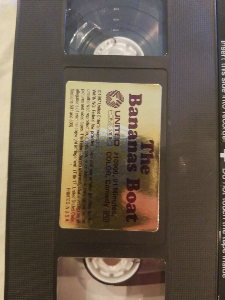 The Bananas Boat (VHS), 1987, Haley Mills, Doug McLure, РЕДКАЯ, ПРОТЕСТИРОВАНА БЕСПЛАТНАЯ ДОСТАВКА - Изображение 2 из 4