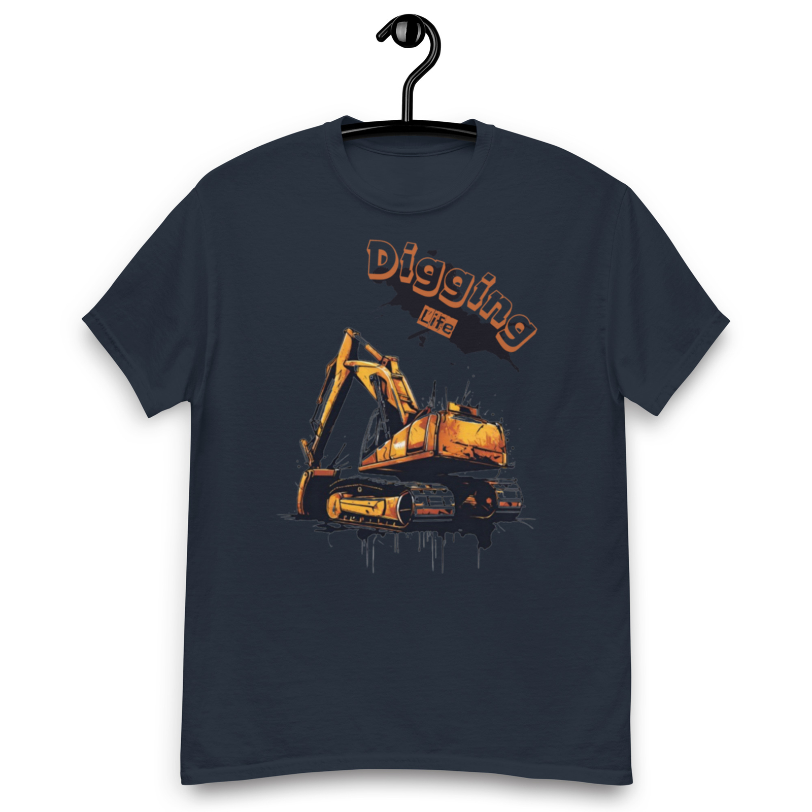 Men T Shirt fashion funny operator heavy equipment dozer mechanic shirt gifts