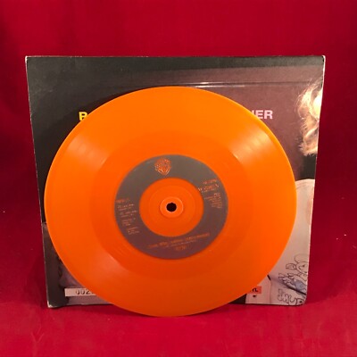 REM Crush With Eyeliner 1995 UK 7'' ORANGE vinyl single calendar sleeve W0281X 45
