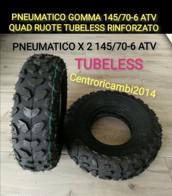 Pneumatico Universale Kart Pneumatico Tubeless ATV 145/70-6 - Per Go Kart E Quad Bike 4 Ruote Pneumatico Go-kart Tubeless - Foto 13
