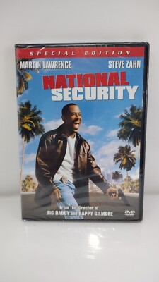 NATIONAL SECURITY Martin Lawrence Steve Zahn SPECIAL EDITION DVD