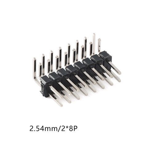 2.54mm 2*2P-2*40P PCB Male Header Pin Straight Double Row Strip for Breadboard - Picture 8 of 12