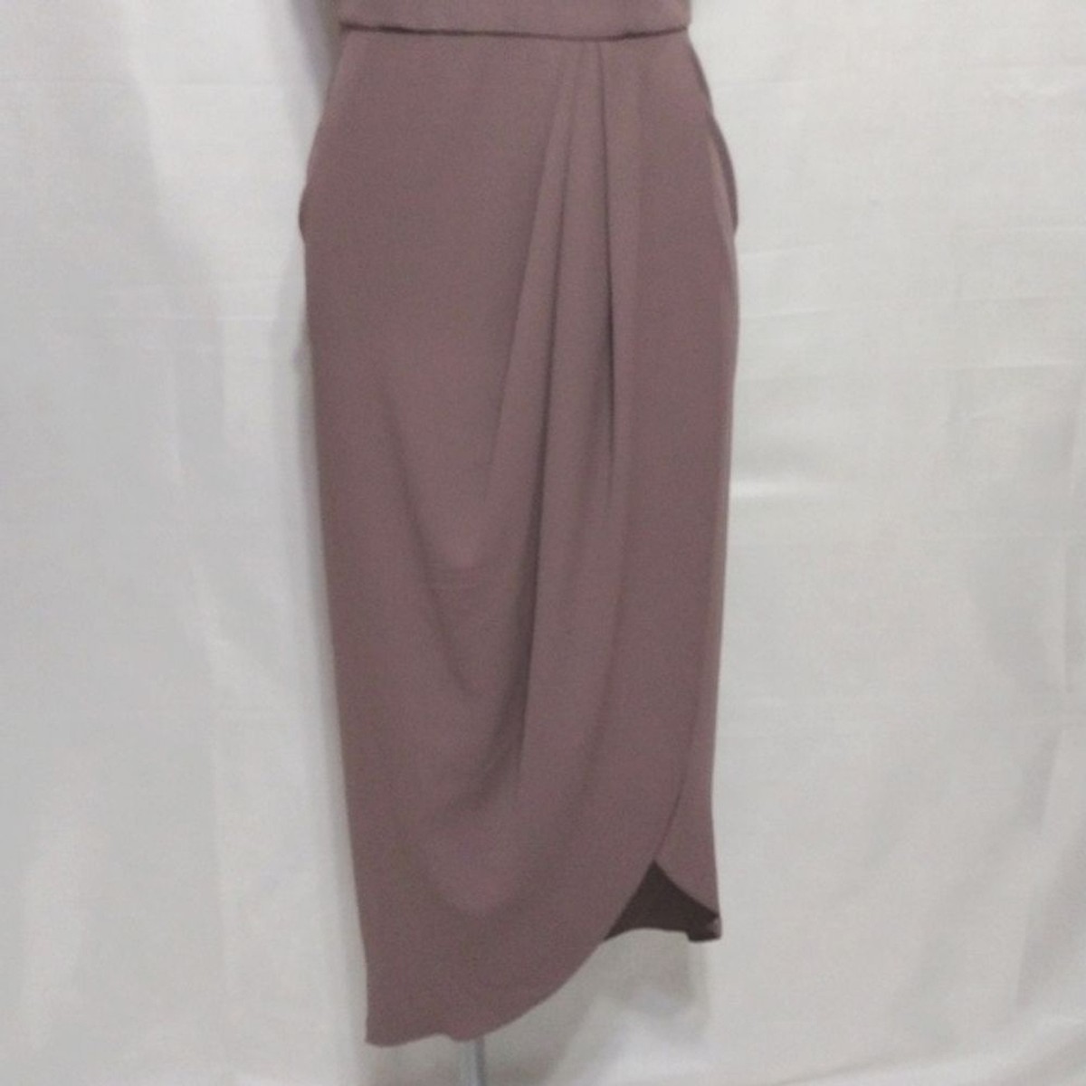 knee length dresses for ladies The Evette Lavender Midi Dress - All Dresses