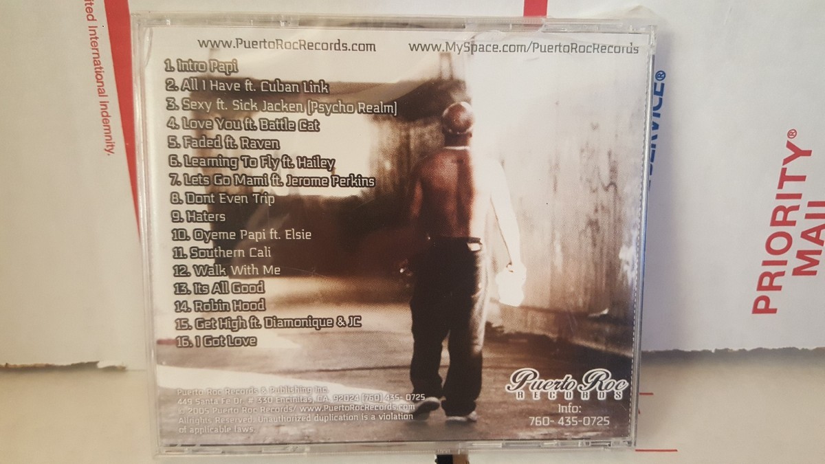 Rican Faded Promo Advance CD Cuban Link Battlecat Psycho Realm 