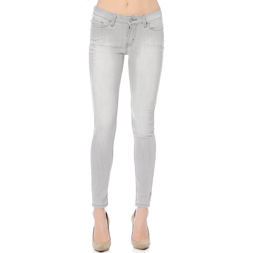 Levi’s Jean Leggings Ladies 535's Grey Super Skinny Stretch Jean Leggings  Z3G - Image 2 of 3