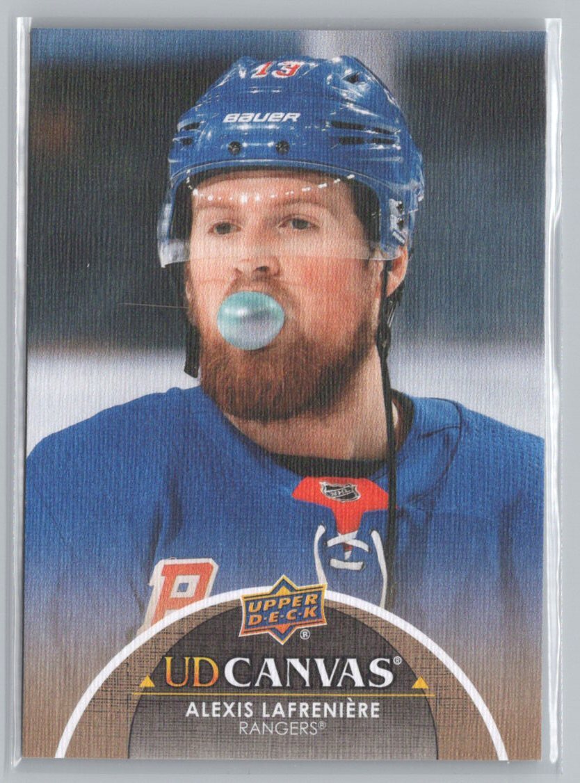 2021-22 Upper Deck #C173 Alexis Lafreniere UD Canvas