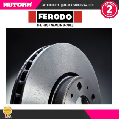 DDF1184 2 brake discs (BRAND-FERODO)