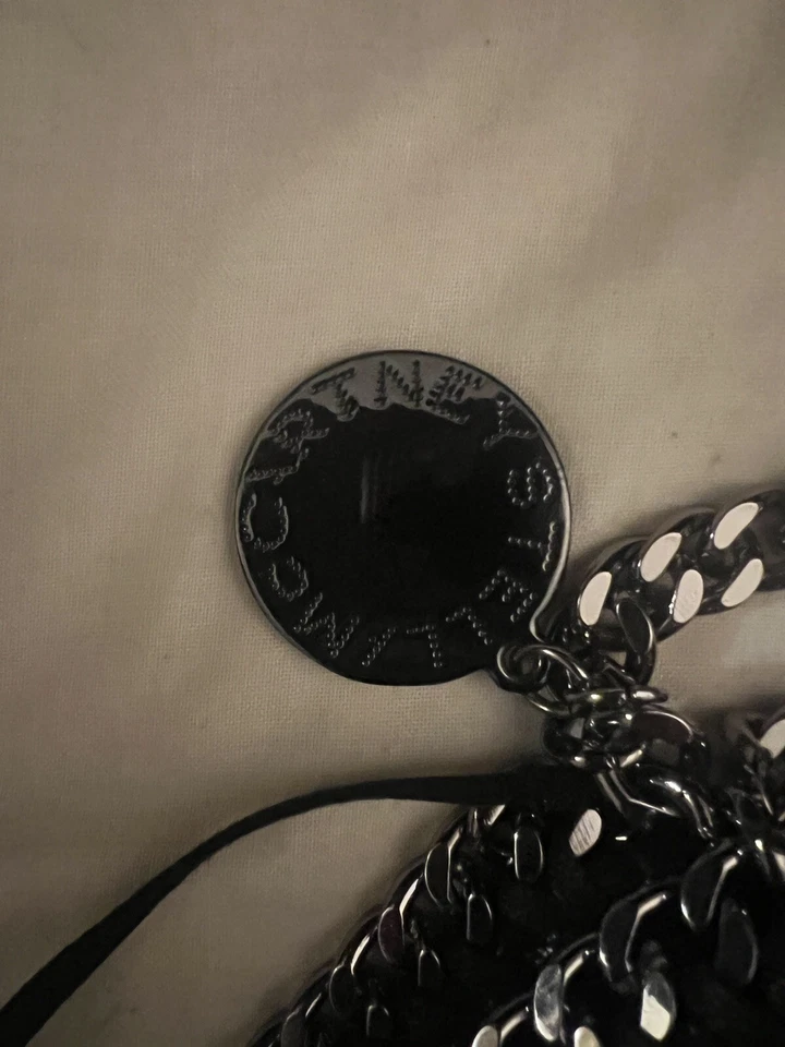 Bolso de Mano Stella McCartney Auténtico Marrón Falabella Lg Peludo Ciervo En Niveles Flecos Foto 3 de 4