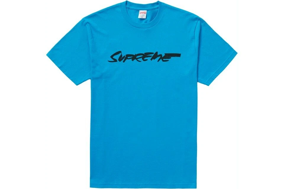 T shirt logo Supreme FW20 bleu vif Futura   Taille Large 