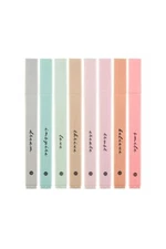 DIVERSEBEE Bible Highlighters with Soft Chisel Tip, 8 Pack Assorted Colors Pe...