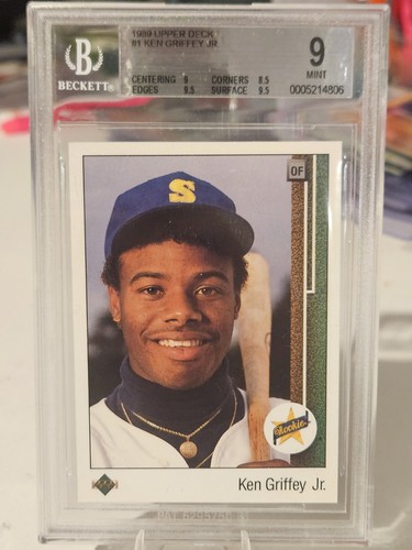 1989 Upper Deck - Star Rookie Ken Griffey Jr #1 (RC)