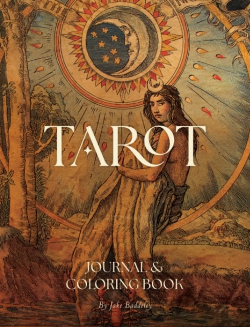 Tarot Journal & Coloring Book by Jake  Baddeley (Paperback Book)