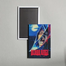 Blood Rage Mini Movie Poster Fridge Locker Magnet