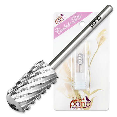 PANA 3/32'' Shank Size - Smooth Top Large Barrel Silver Carbide Drill Bit (3XC)
