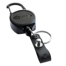Heavy Duty Locking Sidekick Retractable Badge Holder with Large ID Badge Hold...