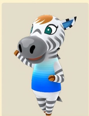 Zara / Savannah #133 für Animal Crossing Amiibo Nfc Karte