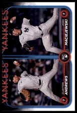 Clayton Andrews / Josh Maciejewski Rookie 2024 Topps Update #US163 NY Yankees
