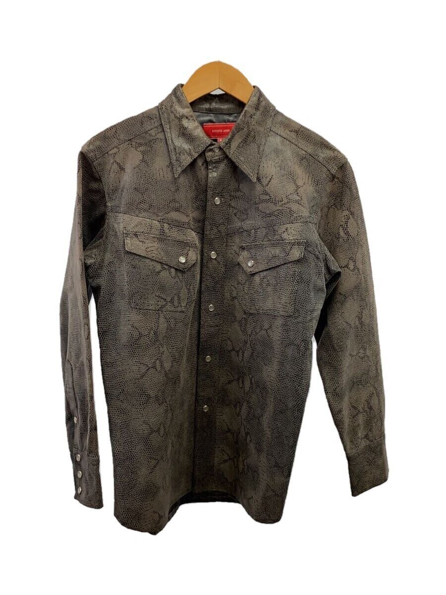 Octopus Genuine Leather Blouson Jacket for Men Style 2246