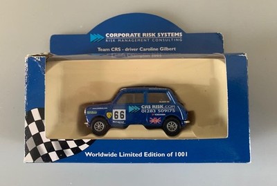 Lledo Austin Mini Maßstab 1:43 Modell CRS Team Caroline Gilbert Champion 2005 