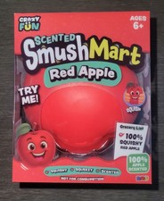 Crazy Fun Smush Mart Red Apple Scented Squishy Viral Jumbo Squeeze Toy