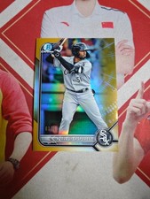 2022 Bowman Chrome Yoelqui Cespedes Gold Refractor 1/50 First One