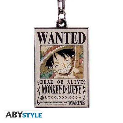 ONE PIECE - Keychain Wanted Luffy | Deutsch | 2025 | ABYSSE CORP SAS