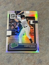 2022 Panini Donruss Optic Curtis Mead Rated Prospect Silver Prizm #RP-19 Tampa