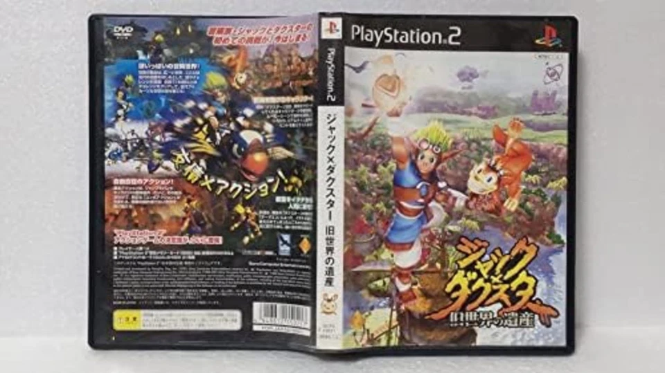 PlayStation2 -- Jak and Daxter. the precursor legacy F/S w/Tracking# Japan New - Image 3 of 3